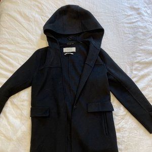 Zara Handmade Hooded Peacoat